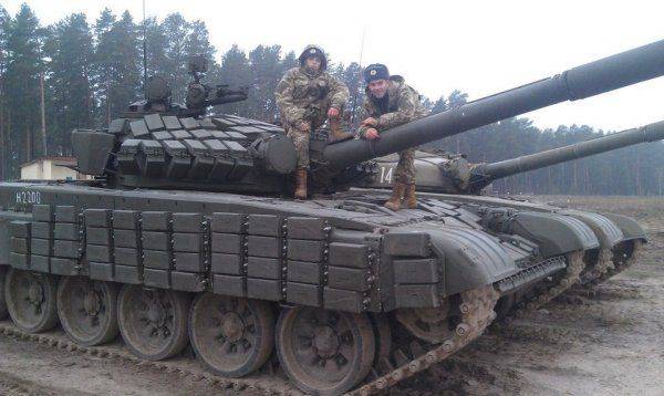 Ситуация с танками Т-72 ВСУ в 2016 г