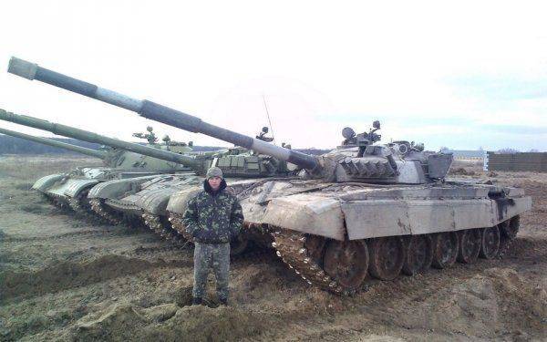 Ситуация с танками Т-72 ВСУ в 2016 г