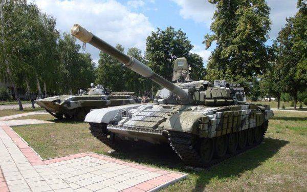 Ситуация с танками Т-72 ВСУ в 2016 г