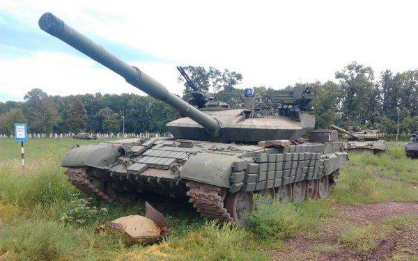 Ситуация с танками Т-72 ВСУ в 2016 г