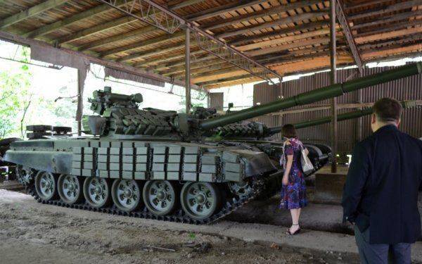 Ситуация с танками Т-72 ВСУ в 2016 г