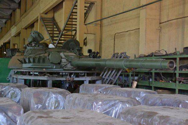 Ситуация с танками Т-72 ВСУ в 2016 г