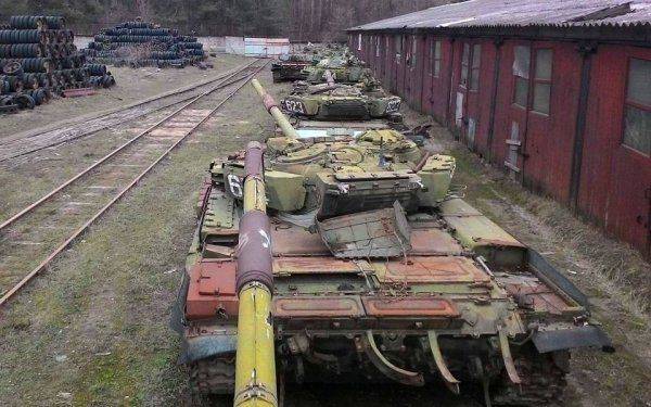 Ситуация с танками Т-72 ВСУ в 2016 г