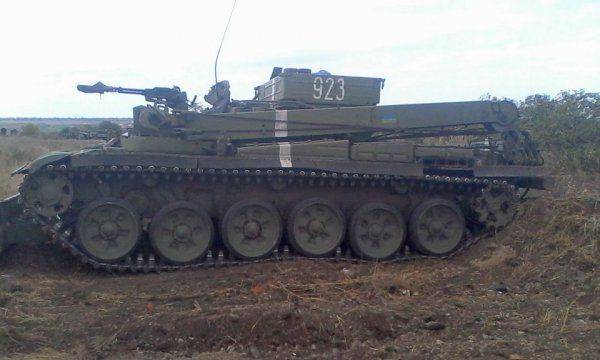 Ситуация с танками Т-72 ВСУ в 2016 г
