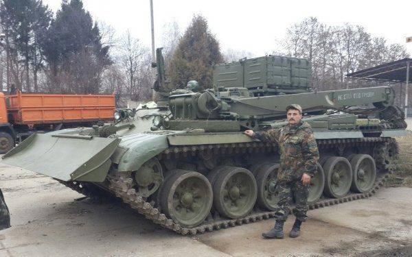 Ситуация с танками Т-72 ВСУ в 2016 г