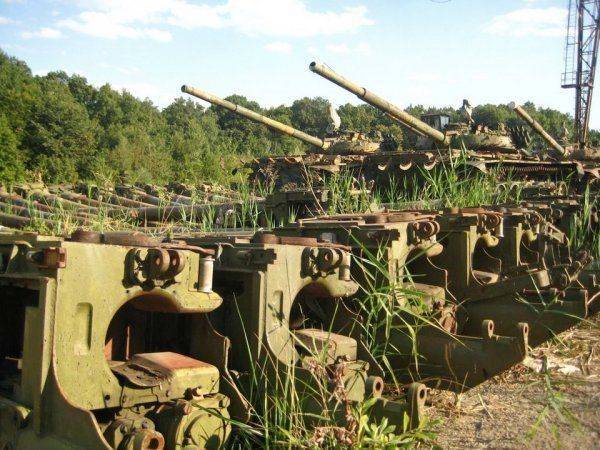 Ситуация с танками Т-72 ВСУ в 2016 г