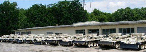 Ситуация с танками Т-72 ВСУ в 2016 г