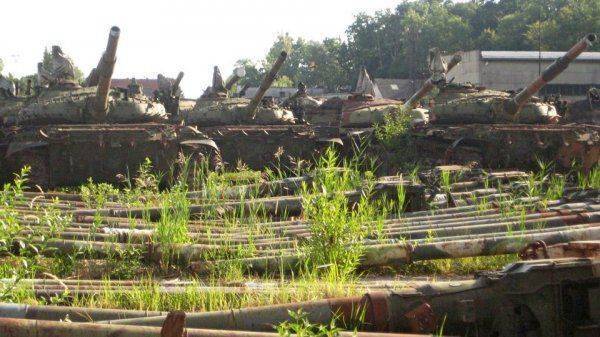 Ситуация с танками Т-72 ВСУ в 2016 г