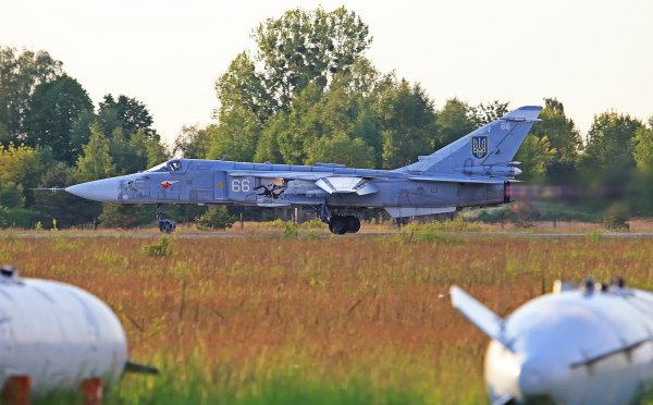 Боевое применение украинских Су-24М (МР) в конфликте на Донбассе