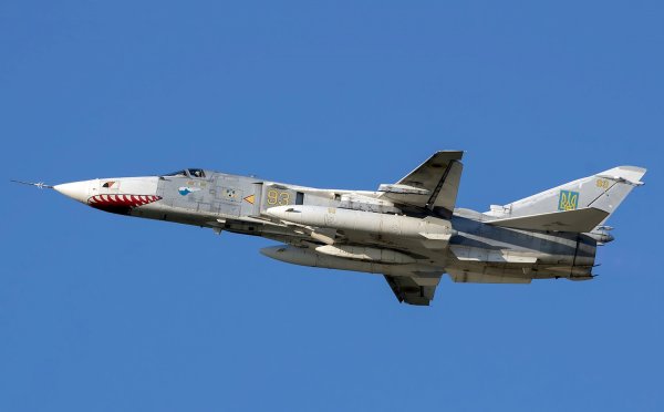 Боевое применение украинских Су-24М (МР) в конфликте на Донбассе