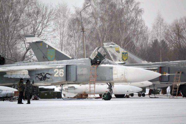 Боевое применение украинских Су-24М (МР) в конфликте на Донбассе