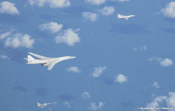 Реакция Франции на пролет российских Ту-160 над Бискайским заливом