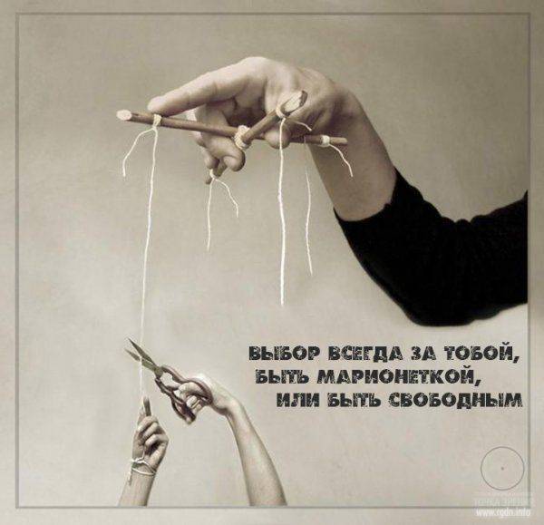 выбор, марионетка