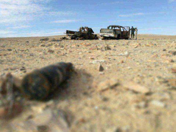Пустыня под Пальмирой завалена трупами и техникой ИГИЛ: Армия Сирии и ВКС РФ быстро приближаются к городу