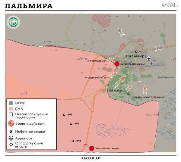 Штурм Пальмира. Онлайн 