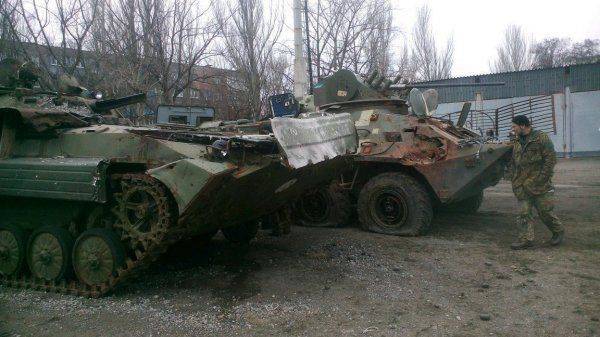 Опыт применения бронетехники украинского производства в ходе боев на Донбасс