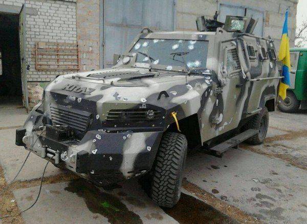 Опыт применения бронетехники украинского производства в ходе боев на Донбасс