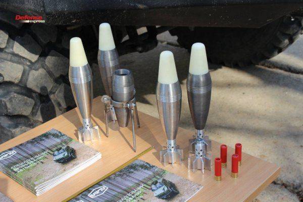 В Бердичеве украинским спецназовцам показали новый миномет, который заменит советский