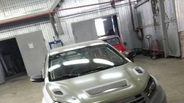 Российское кольцо: появилось первое фото Lada Vesta для РСКГ