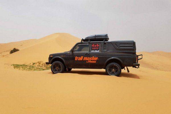 Улучшенная Lada 4&#215;4 покоряет Германию