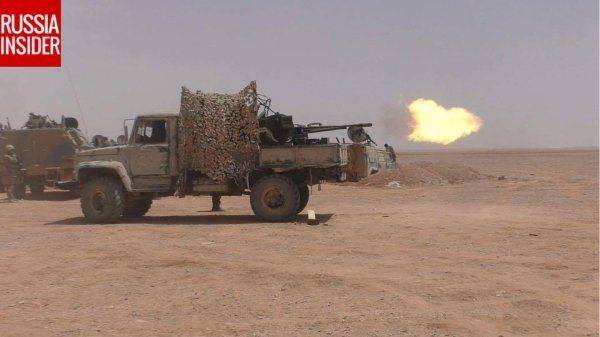 Российские и сирийские военные заманили в засаду и уничтожили бронегруппу ИГИЛ