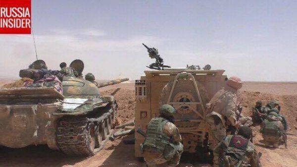 Российские и сирийские военные заманили в засаду и уничтожили бронегруппу ИГИЛ