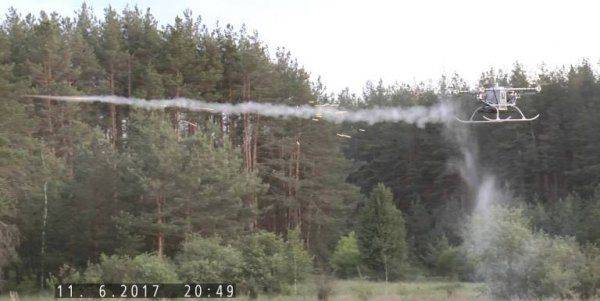 Matrix-UAV испытал пуск неуправляемых ракет из тяжелого украинского  дрона «Командор»