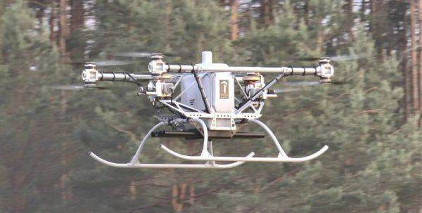 Matrix-UAV испытал пуск неуправляемых ракет из тяжелого украинского  дрона «Командор»