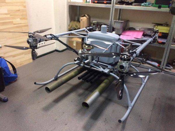 Matrix-UAV испытал пуск неуправляемых ракет из тяжелого украинского  дрона «Командор»