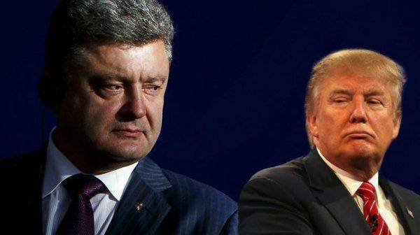 Порошенко отвесил пощёчину Трампу, и ему этого не простят