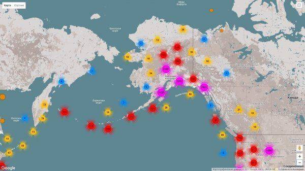 Землетрясения Аляска