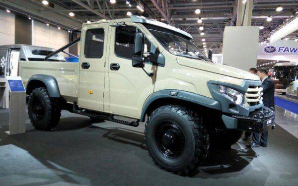 Садко Next: «Группа ГАЗ» представила новый перспективный пикап