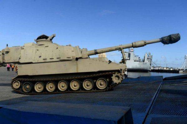 Запад готовится к войне: американцы накачивают Европу тяжелой бронетехникой