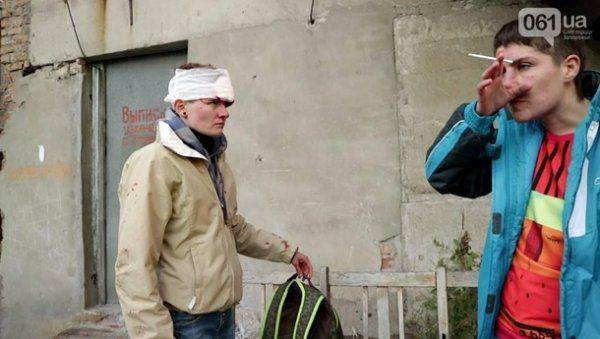 Радужная битва в Запорожье. Да это же эротический боевик!