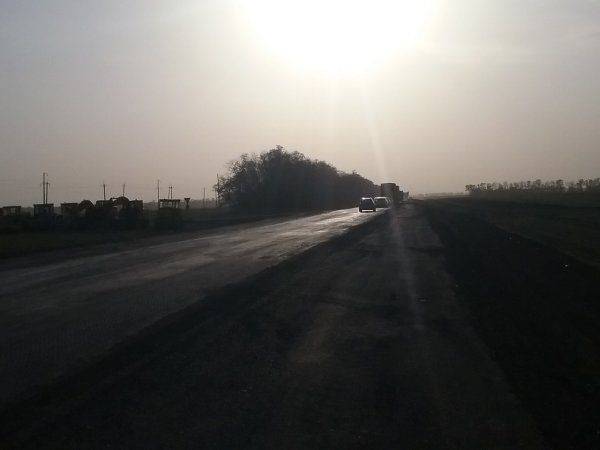 Расширяется трасса Ростов- Мариуполь?!