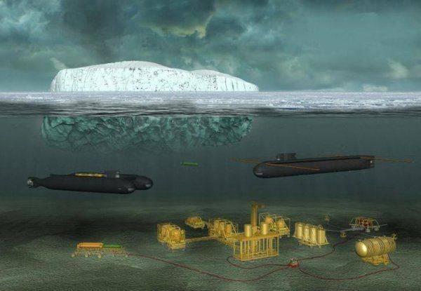 Проект российского атомного подводного бурового комплекса Айсберг