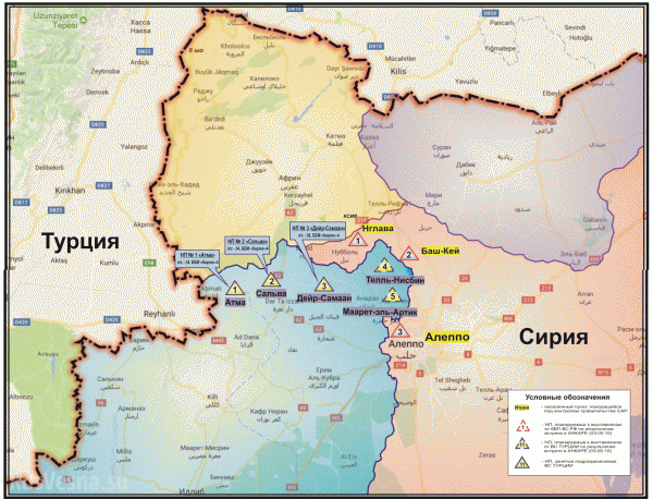 Стратегия турецких войск в Сирии: Мир с «Аль-Каидой» и война с проамериканской коалицией SDF