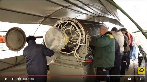 Появилось видео первых испытаний двигателя ракетного комплекса Украины