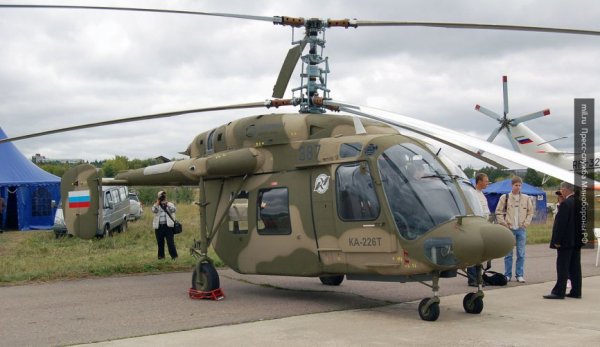 Минобороны РФ получит новейшие Ка-226Т от холдинга «Вертолёты России»