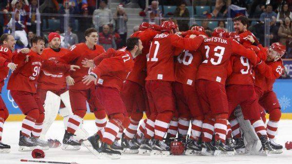 Триллер в Пхёнчхане: сборная России по хоккею выиграла Олимпийские игры, вырвав победу в овертайме