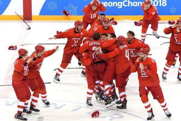 Триллер в Пхёнчхане: сборная России по хоккею выиграла Олимпийские игры, вырвав победу в овертайме