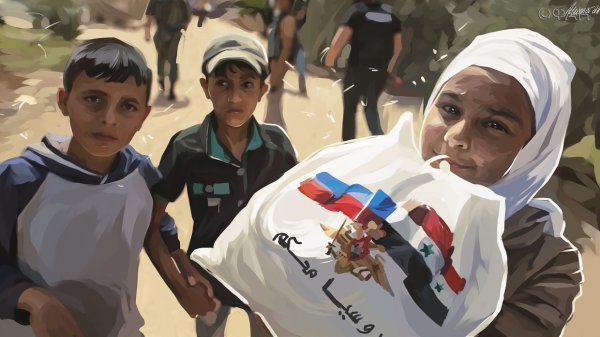 Россия доставила гуманитарную помощь в Латакию