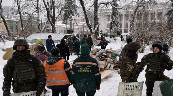 Разгон МихоМайдана как чистка оружия