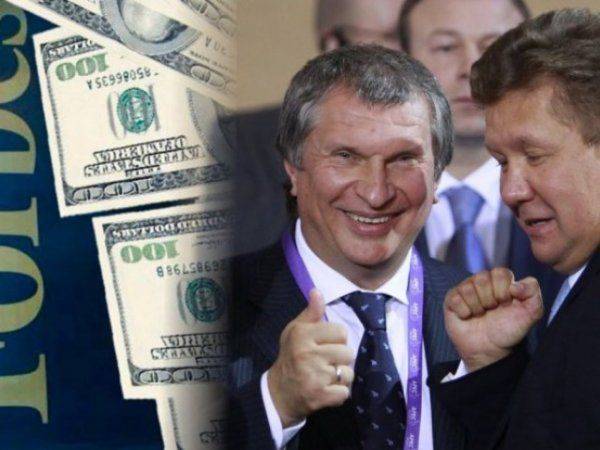 Российские олигархи против Путина