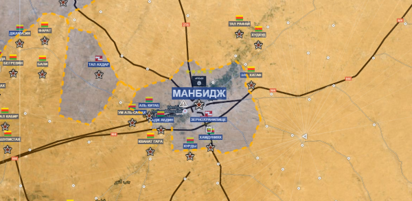 Назревает новая бойня- Французы пришли в Манбидж