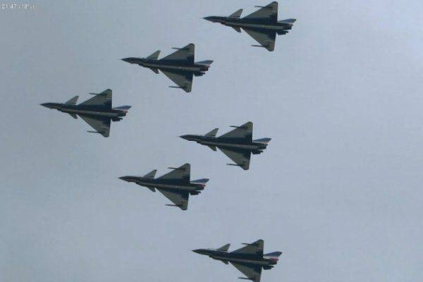 Китайские истребители и бомбардировщики были готовы к вылету в Сирию