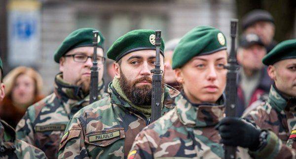 Литовцы возмущены военными учениями на улицах города