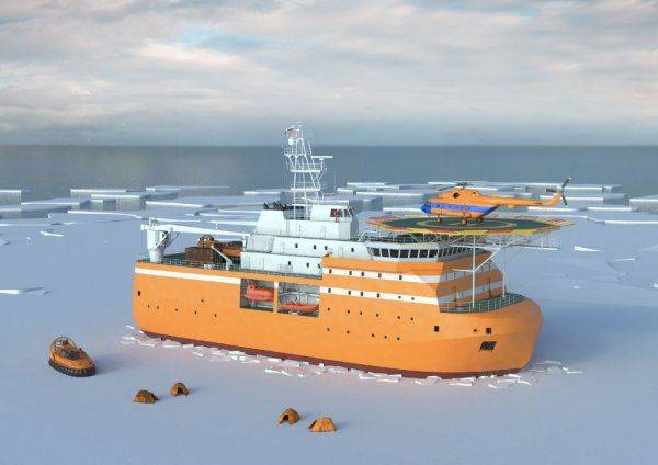 Россия строит новую арктическую платформу «Северный полюс»