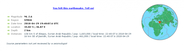 Израиль применил в Сирии тактический ядерный боезаряд