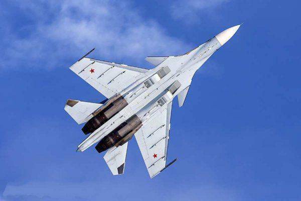 Очевидцы сняли момент крушения истребителя Су-30 в Сирии 